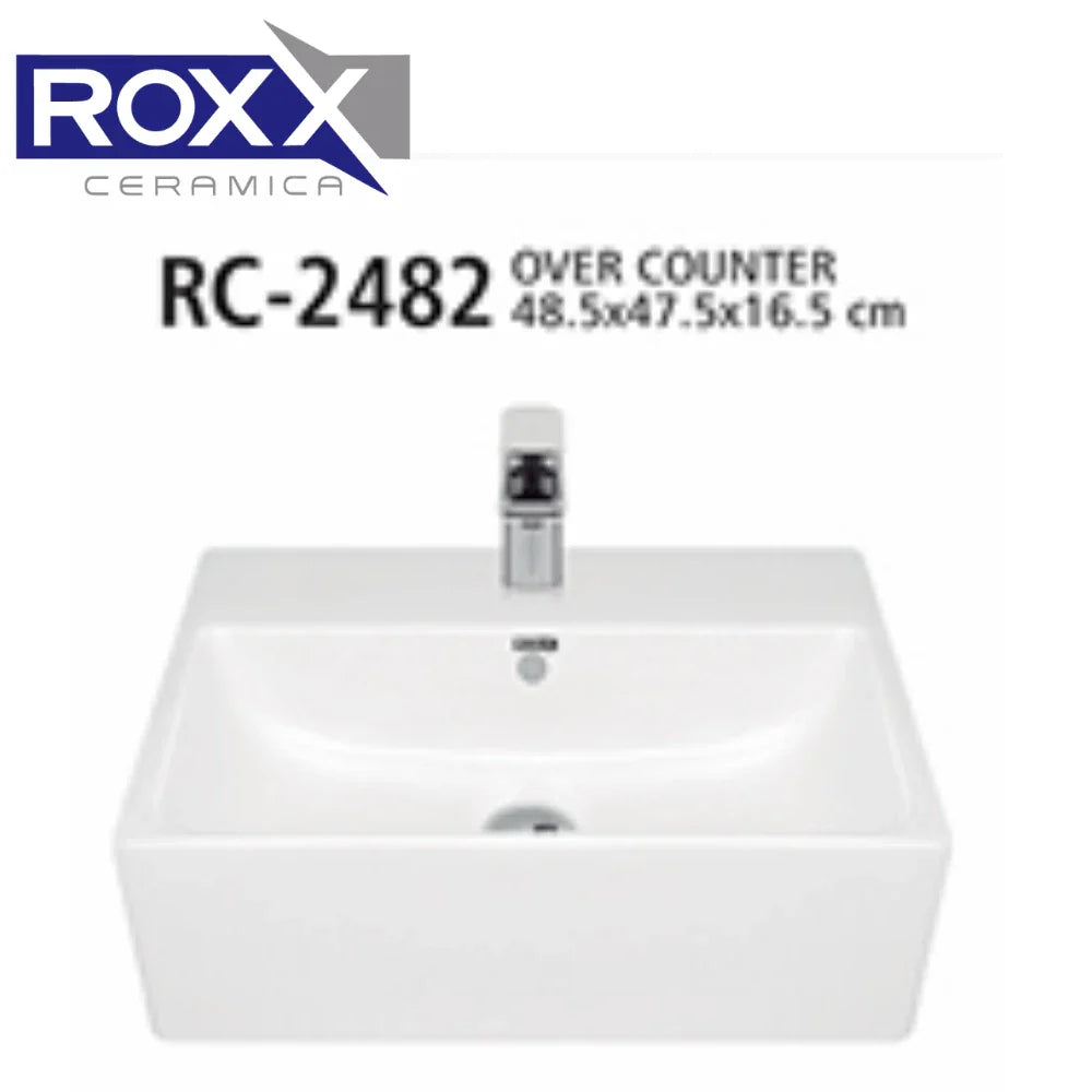 Roxx Ceramica RC-2482 Over Counter Basin – 48.5 cm | Roxx Center