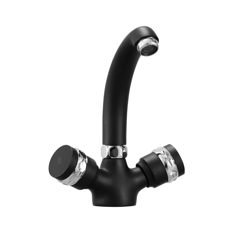 BASIN MIXER MARGALLA MATT BLACK image