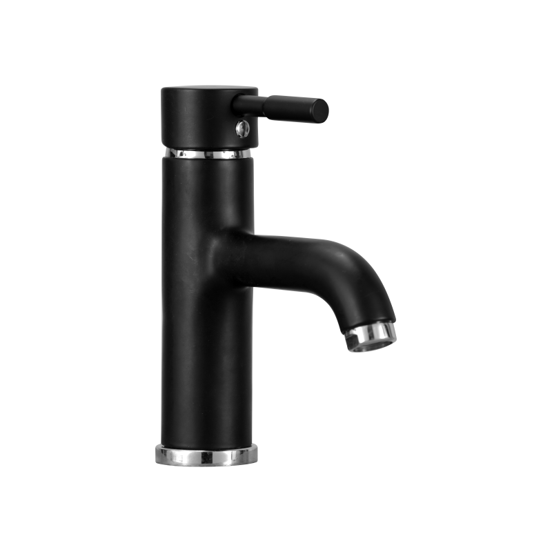 Basin Mixer Pride Matt Black single Lever image