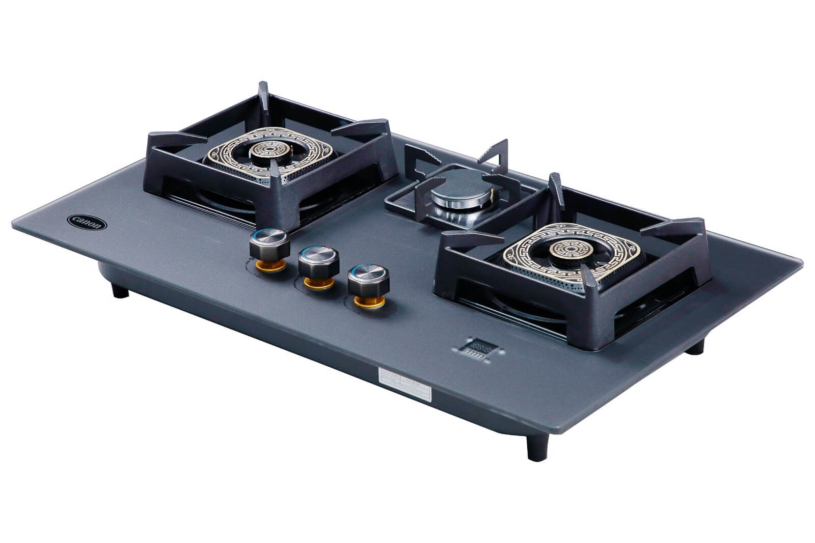 Gas Hobs - HB-CHK-777 (Matt Black Glass)