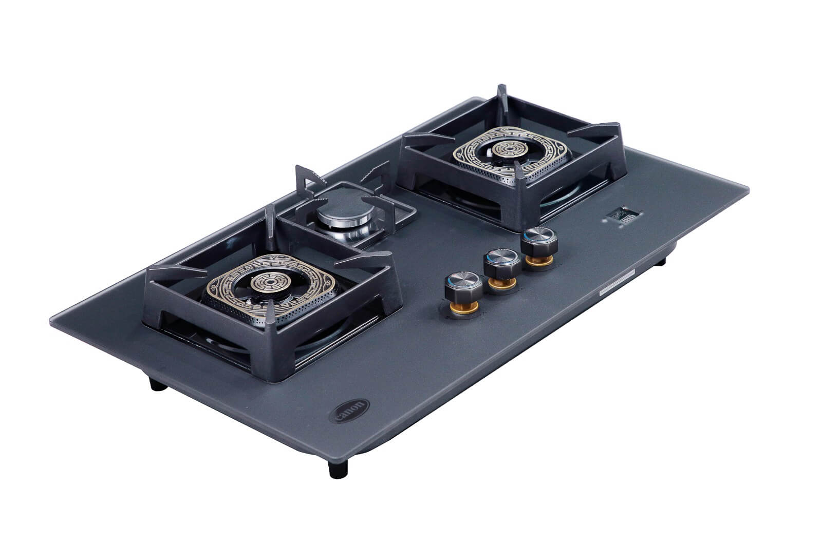 Gas Hobs - HB-CHK-777 (Matt Black Glass)