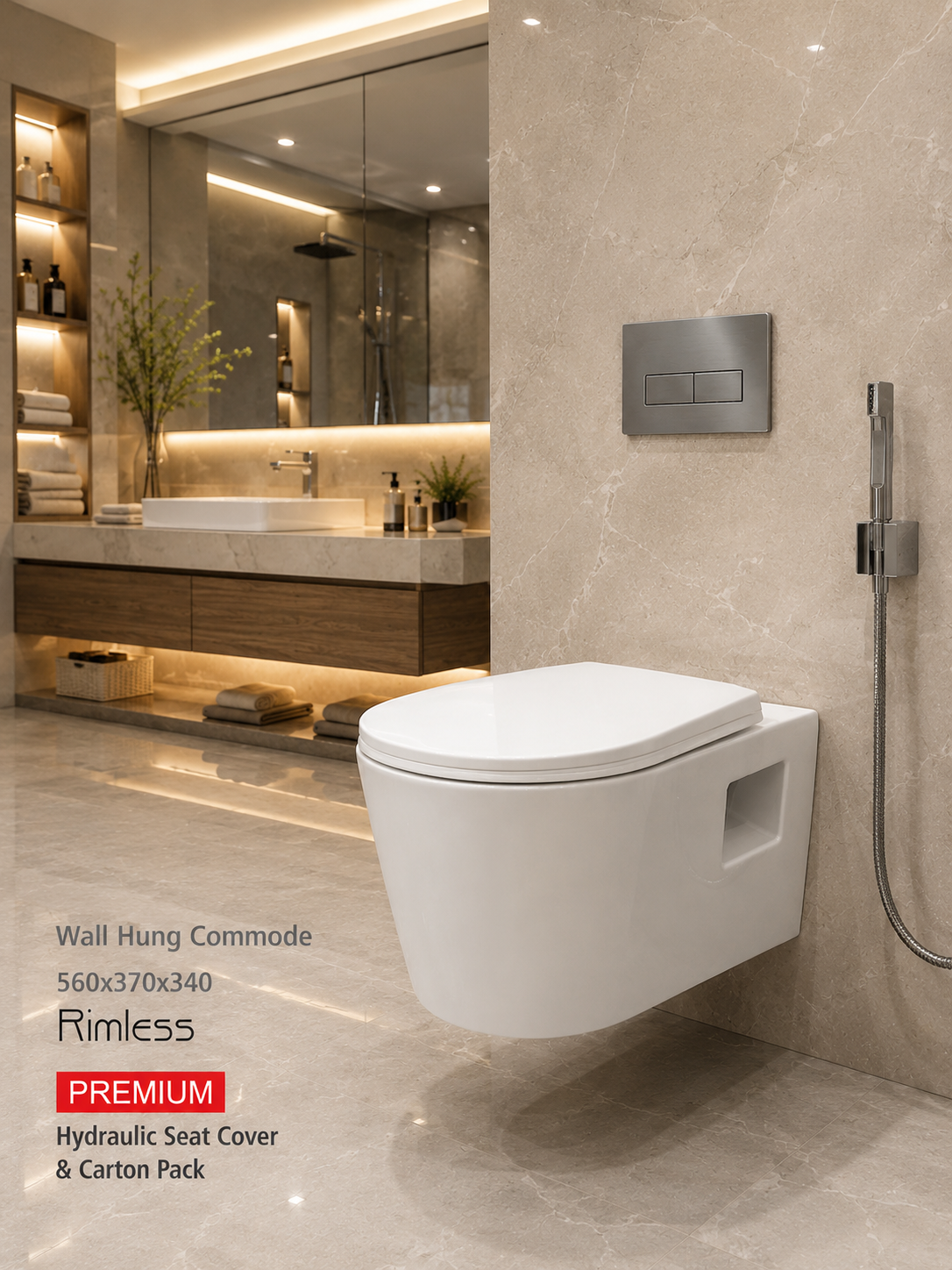 Pool 2 (Wall Hang Commode)