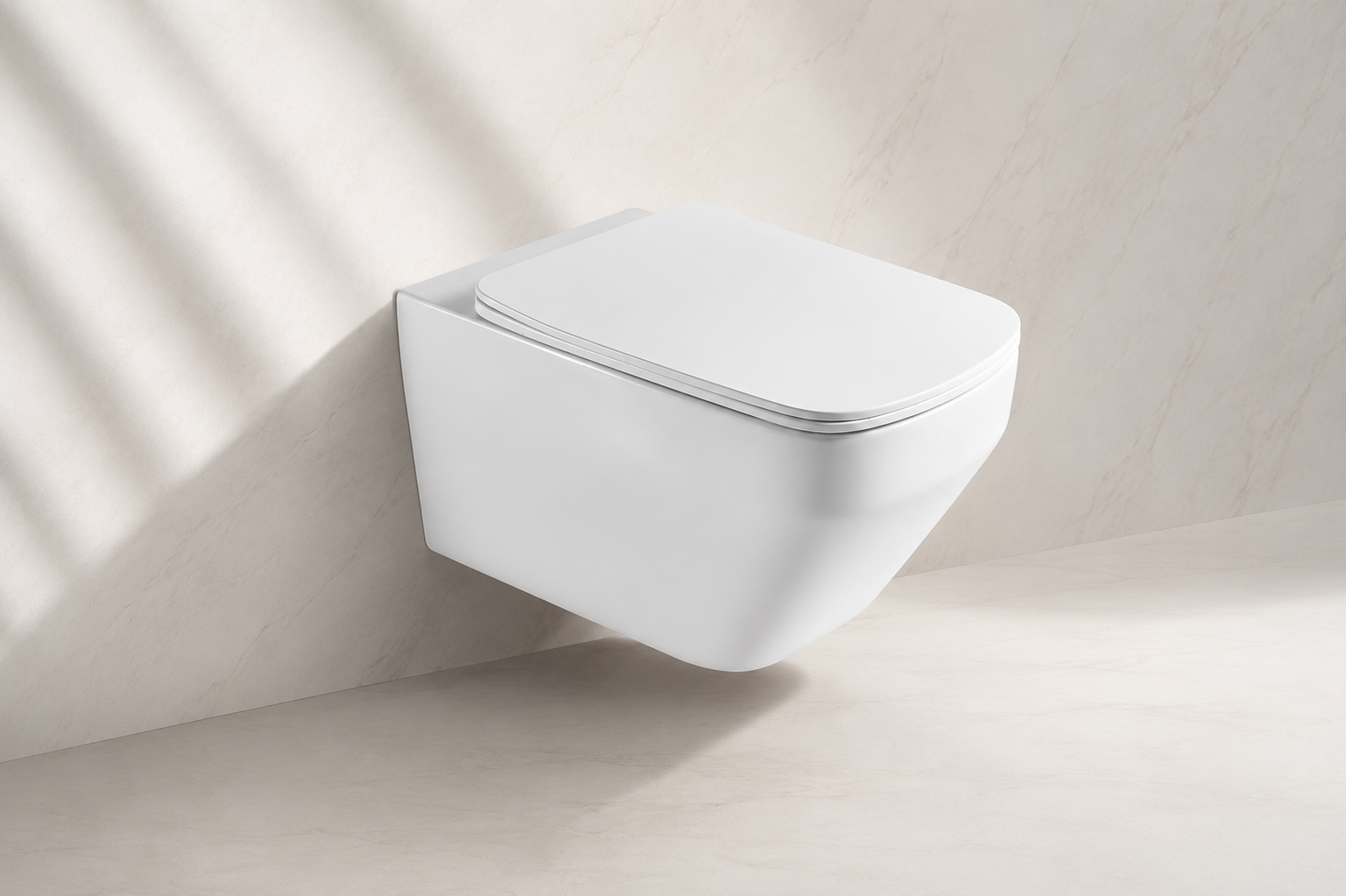 HD925 (Wall Hang Commode with Hydraulic Seat Cover)