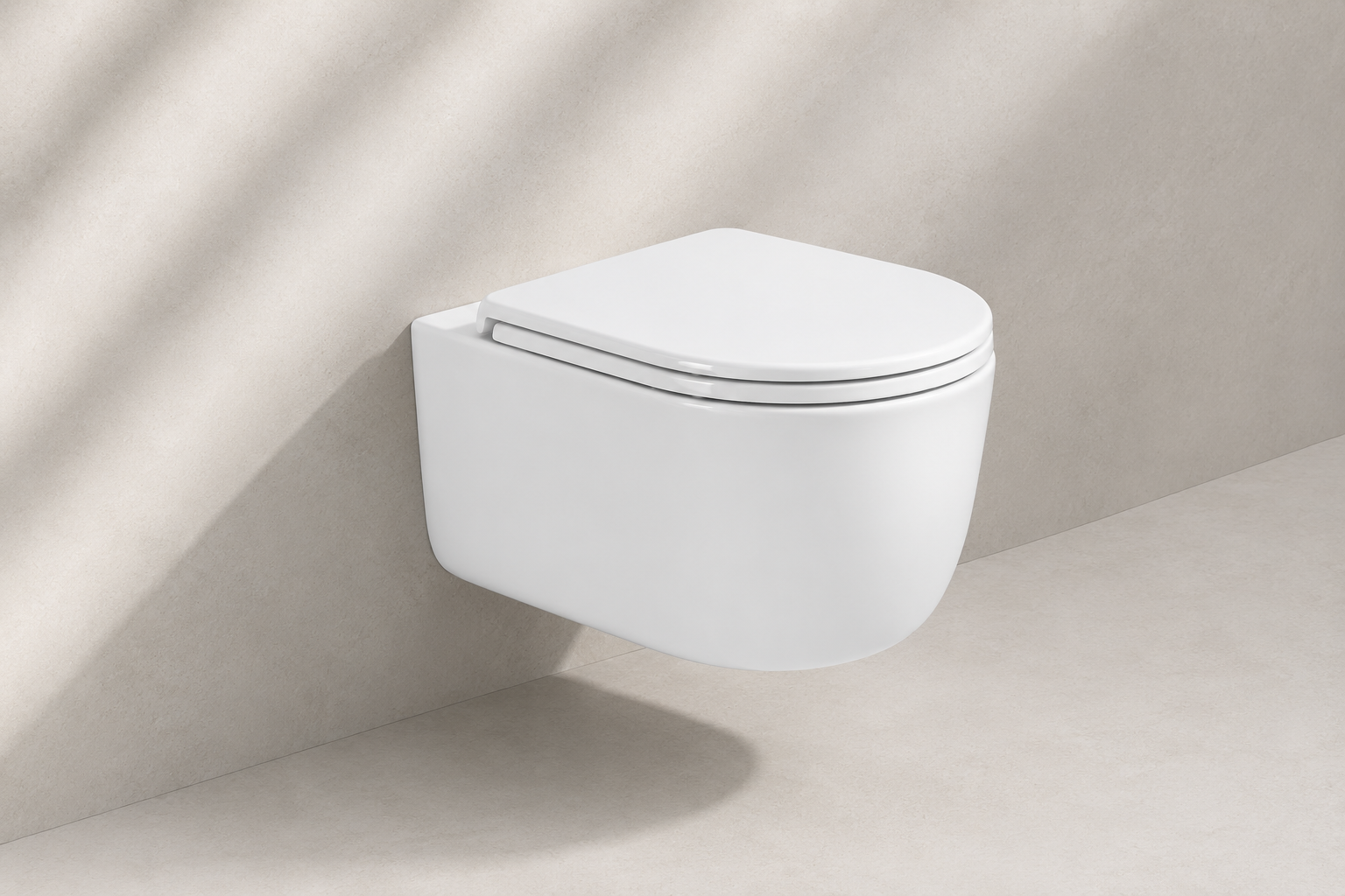 HD910 (Wall Hang Commode with Hydraulic Seat Cover)