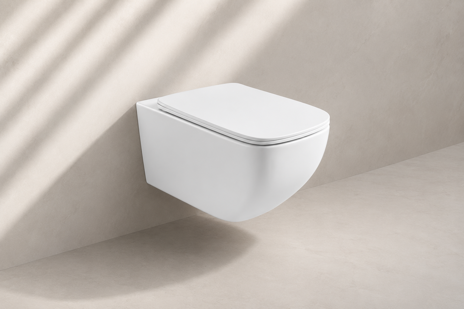 HD905 (Wall Hang Commode with Hydraulic Seat Cover)