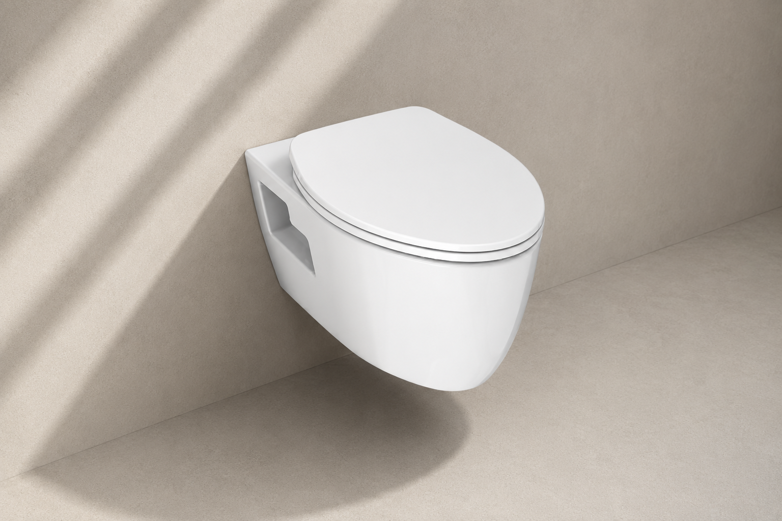 HD428WH (Wall Hang Commode with Hydraulic Seat Cover)