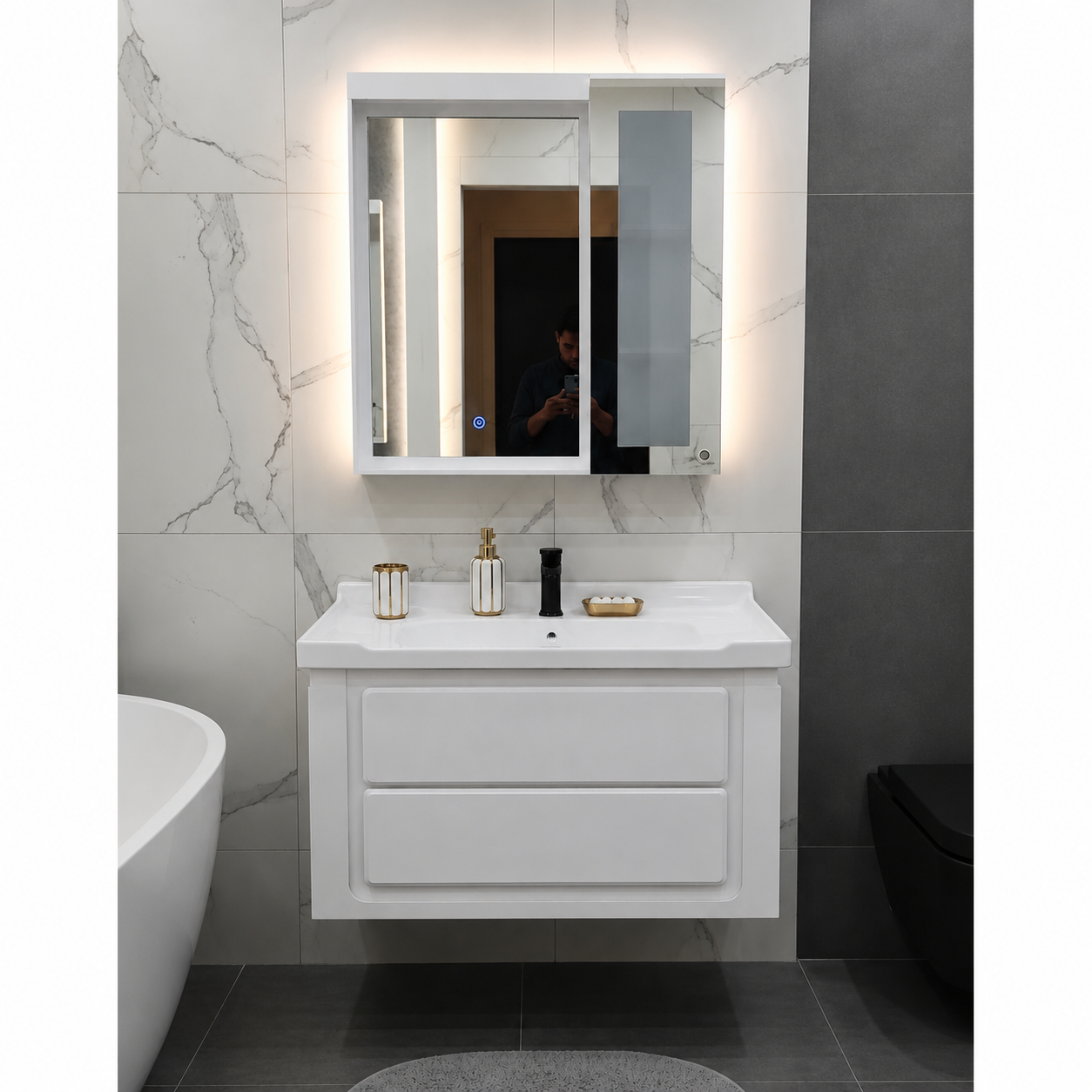 PVC Vanity 12