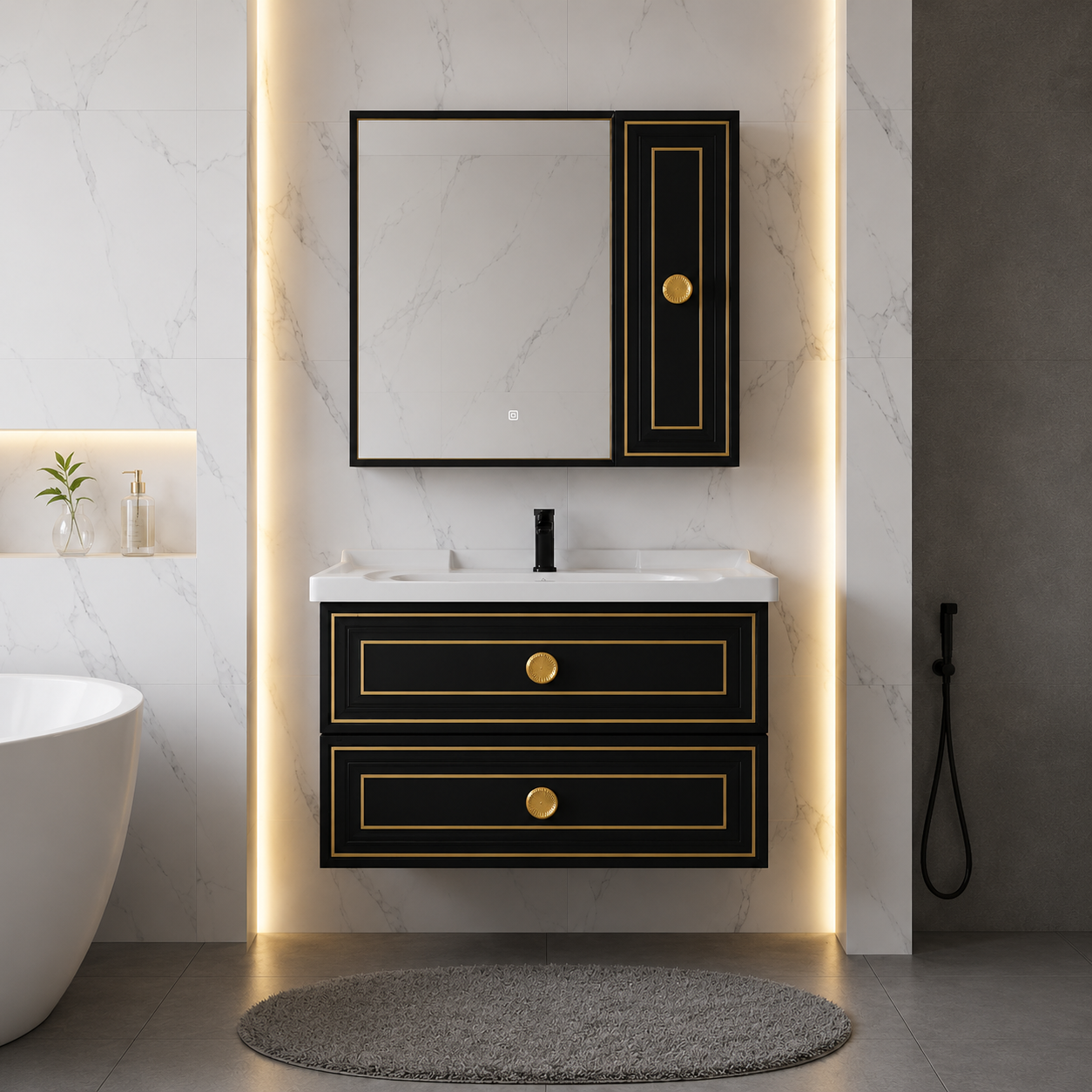 PVC Vanity 15