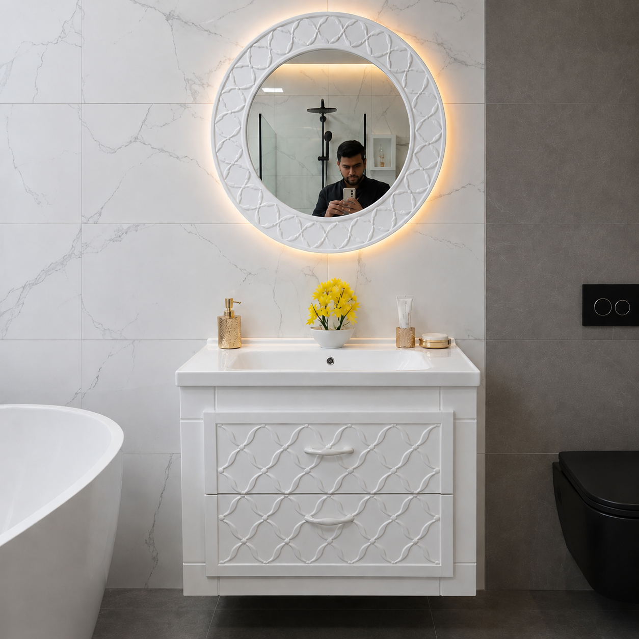 PVC Vanity 16