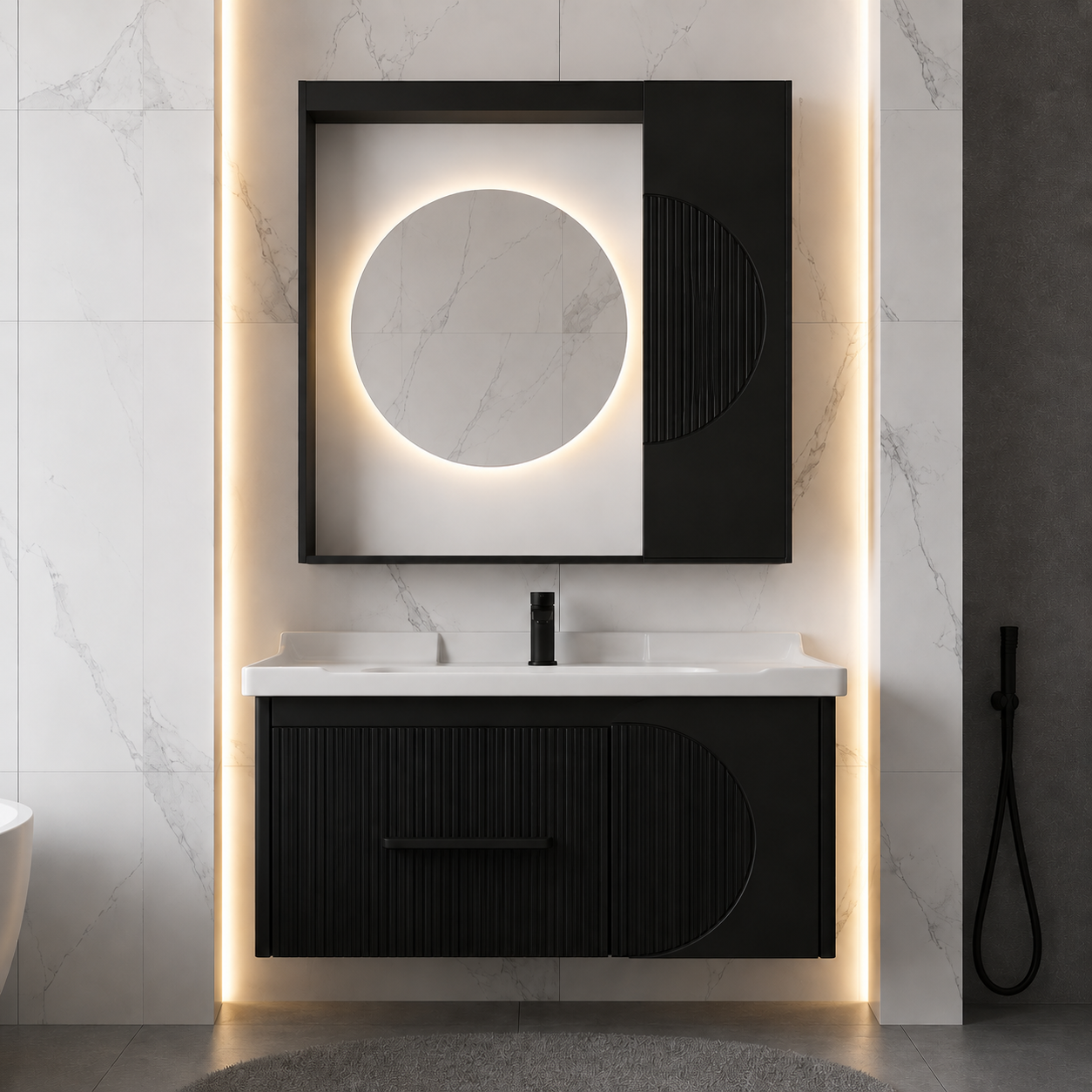 PVC Vanity 18