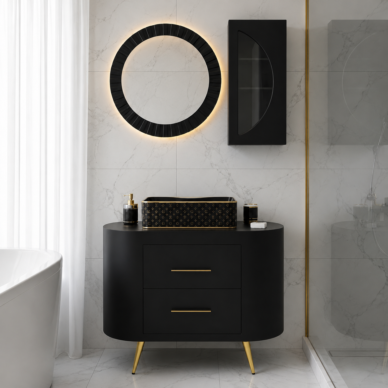 PVC Vanity 35