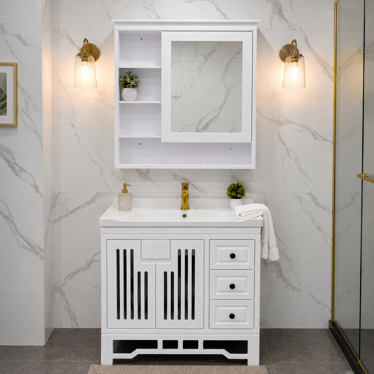 PVC Vanity 37