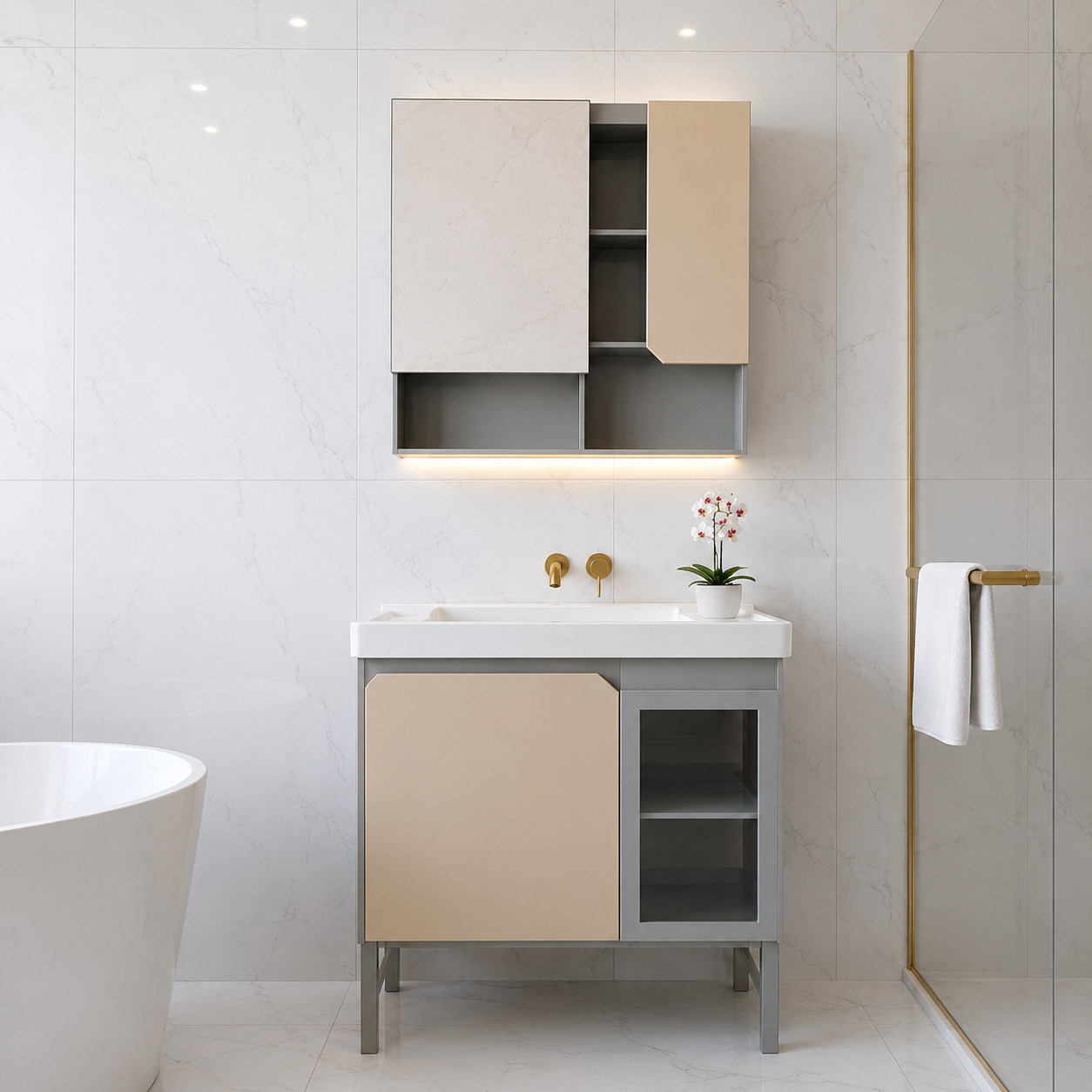 PVC Vanity 40