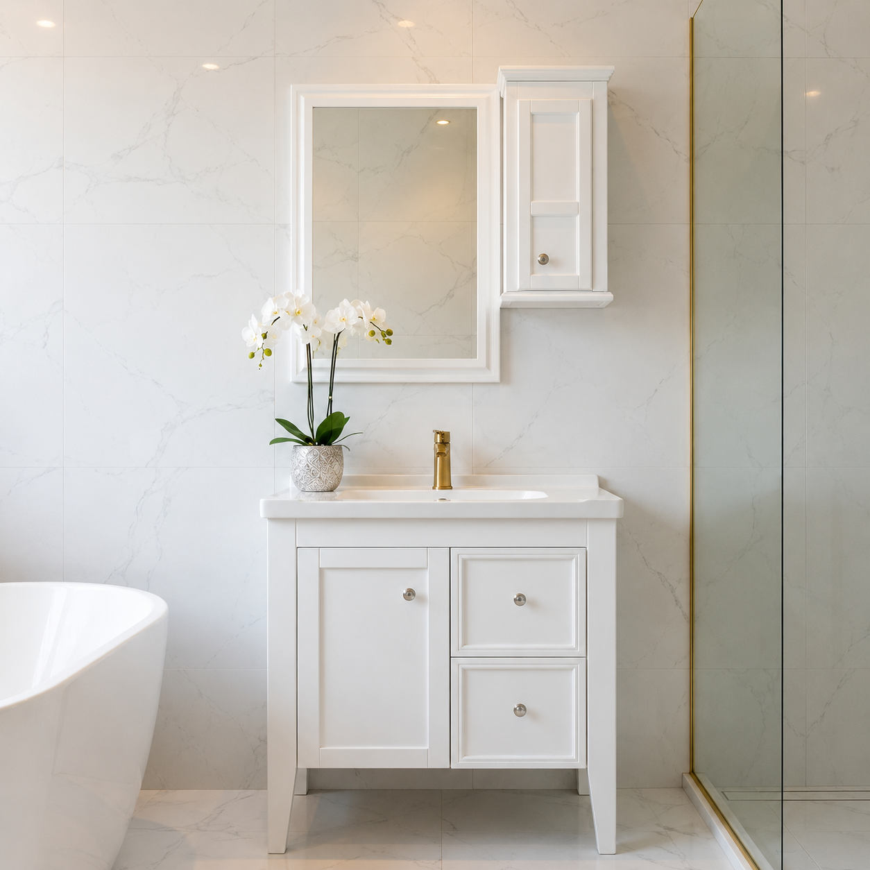 PVC Vanity 42