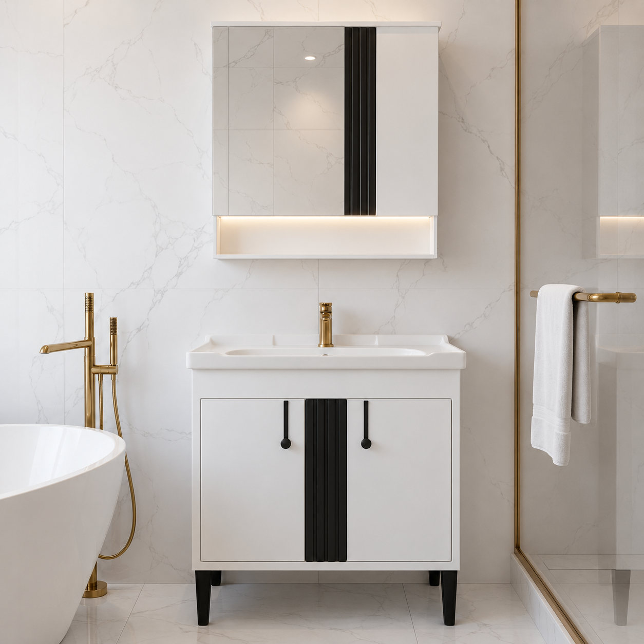 PVC Vanity 43