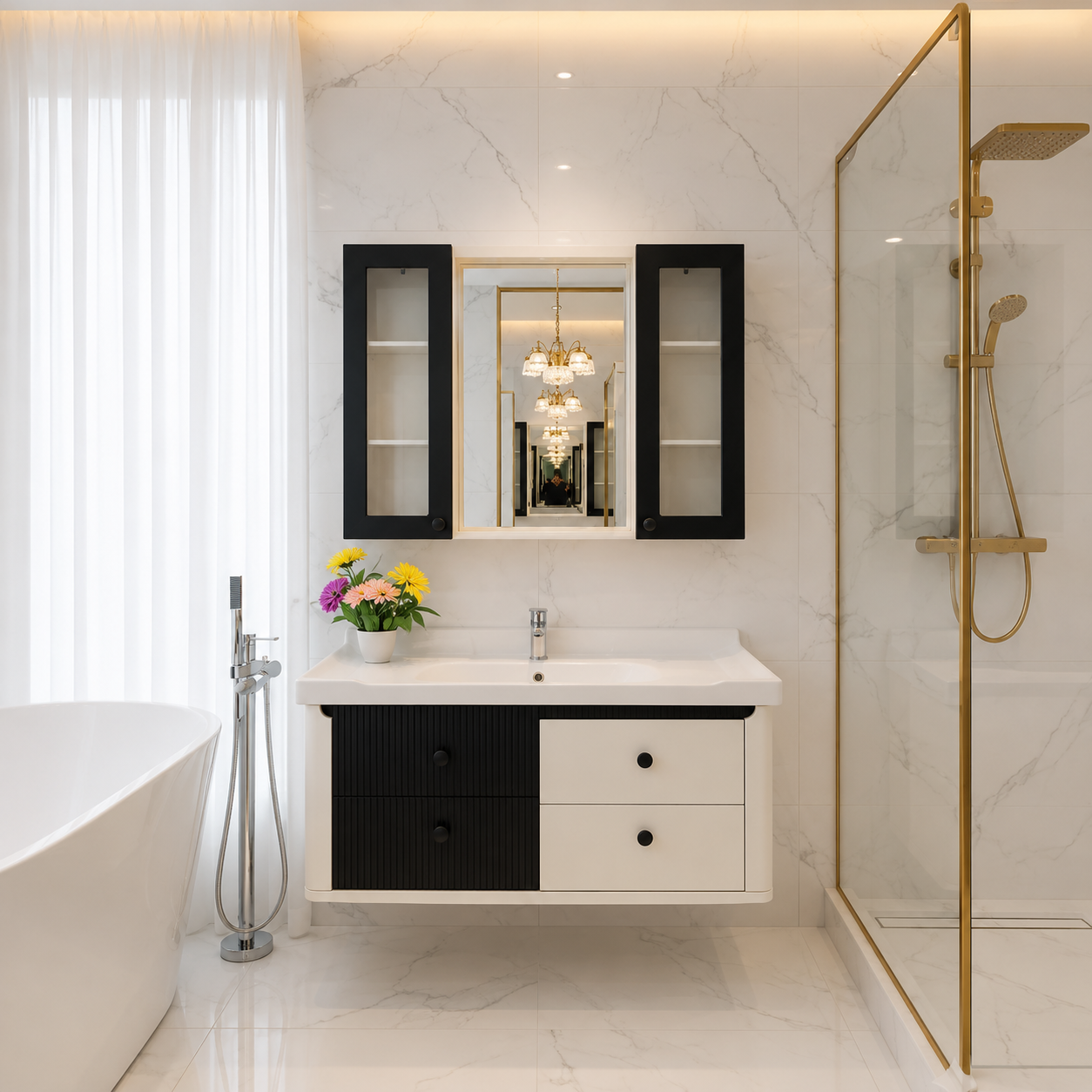 PVC Vanity 48