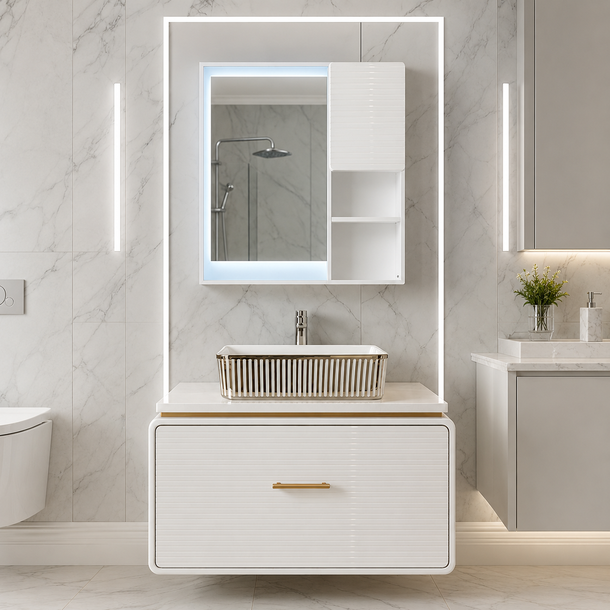 PVC Vanity 22
