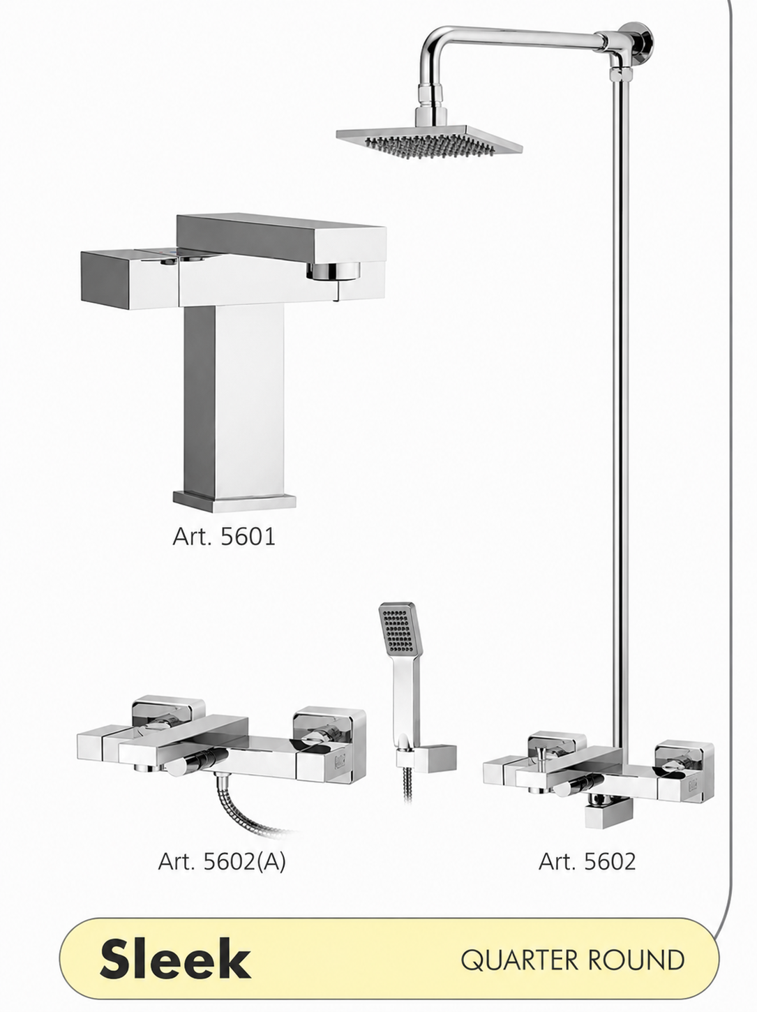Shower Set (Sleek)