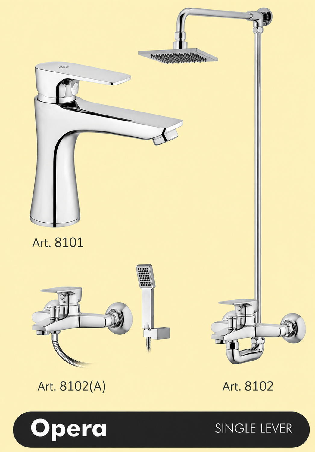 Shower Single Lever (Opera)