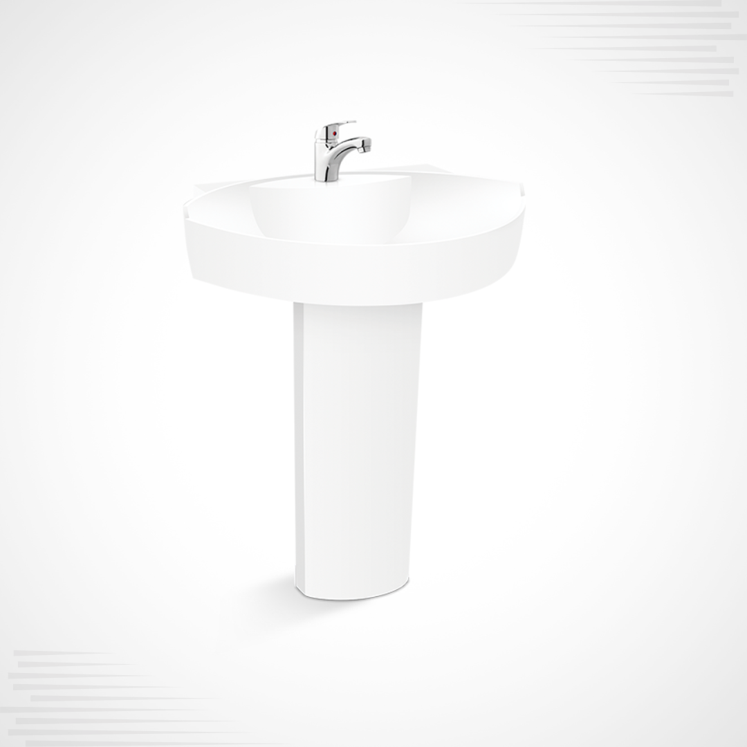 Dell 4 Basin & Pedestal