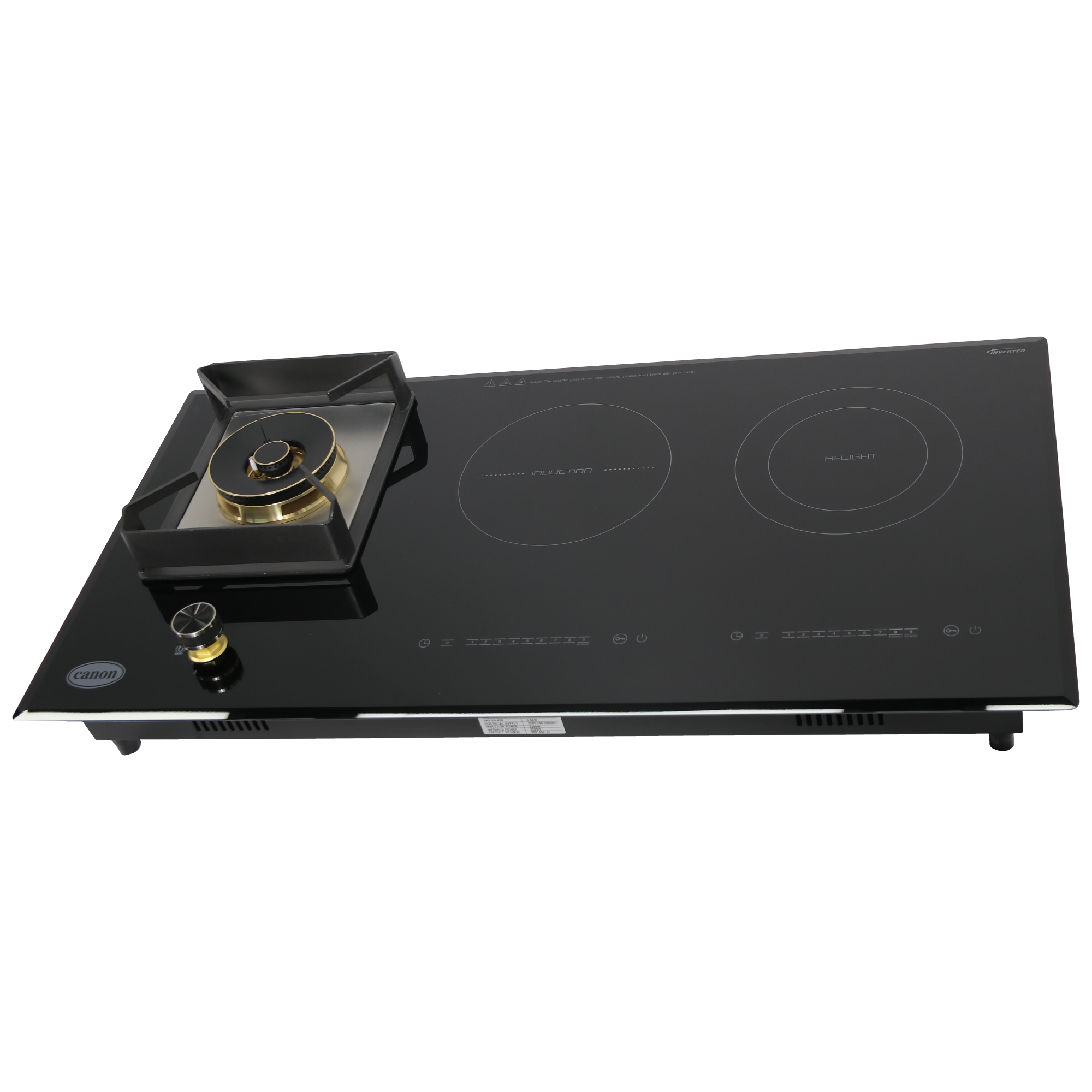 Canon Built-In Electric Cooker and Gas Hob - CHA-GIC-03