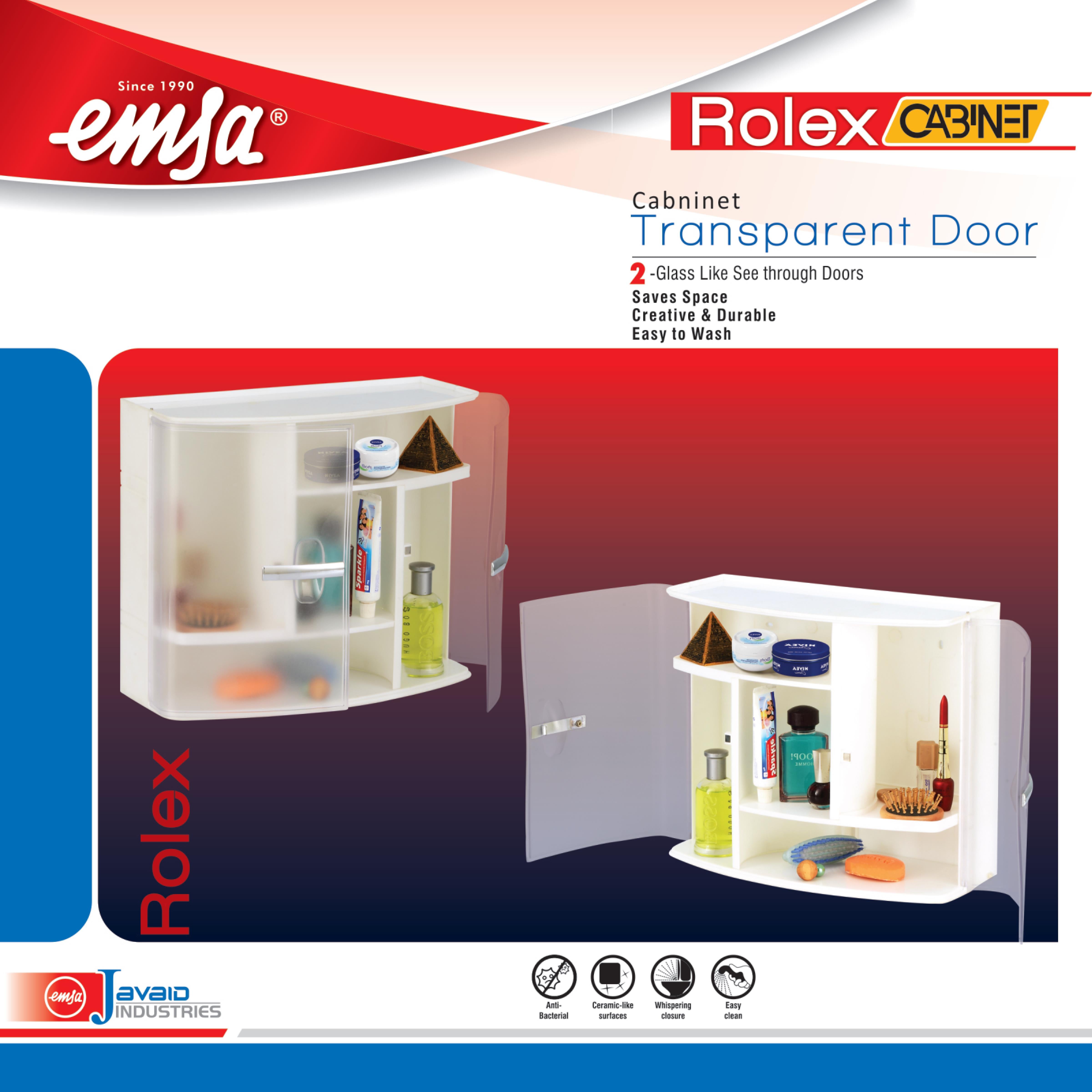 Emsa Transparent Door Rolex Cabinet