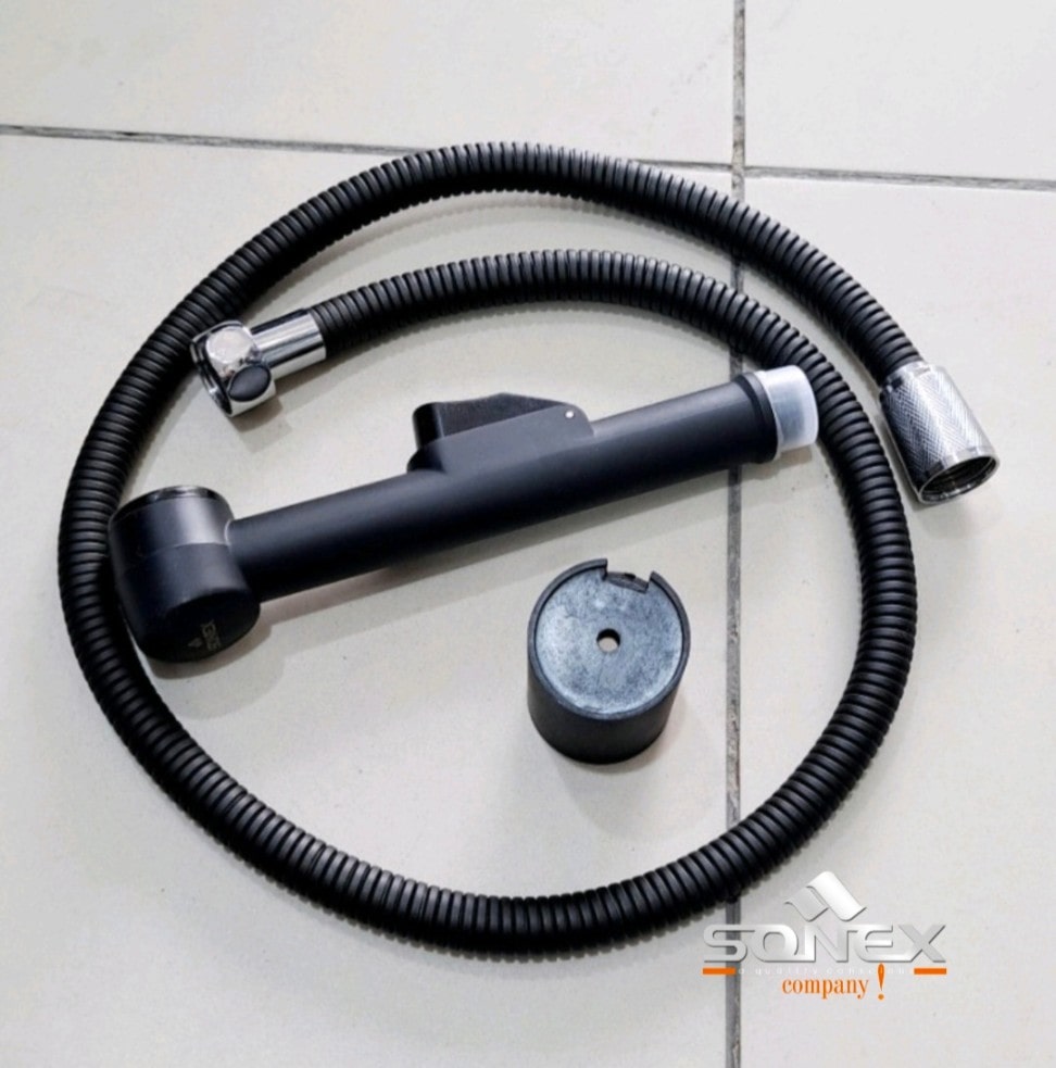 Muslim Shower Sonex Chrome 510 Black Color image