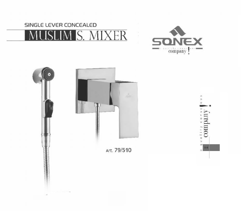 Muslim shower mixer concealed with muslim shower 79 image