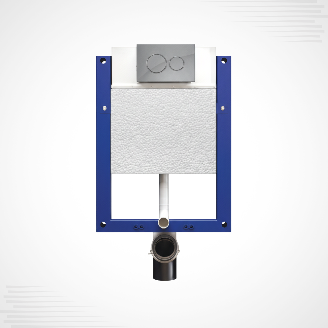 Half Frame Concealed Tank