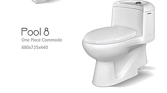 Pool 8 (One Piece Commode)