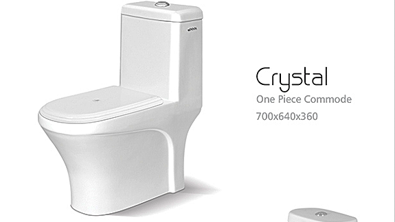 Crystal (One Piece Commode)