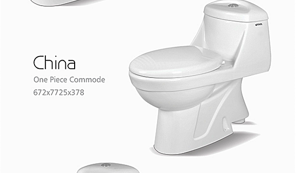 China (One Piece Commode)