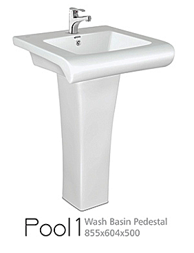 Pool 1 (Wash Basin Pedestal)