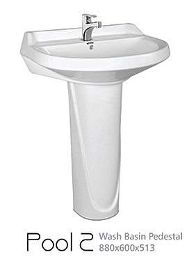 Pool 2 (Wash Basin Pedestal)