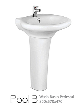 Pool 3 (Wash Basin Pedestal)