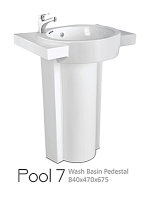 Pool 7 (Wash Basin Pedestal)