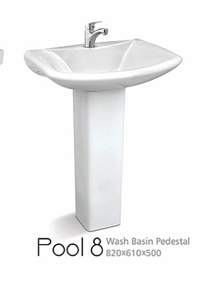 Pool 8 (Wash Basin Pedestal)