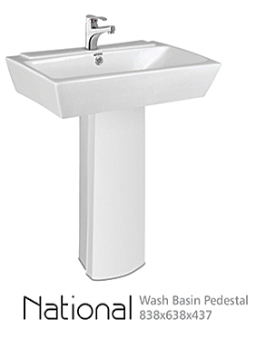 National (Wash Basin Pedestal)