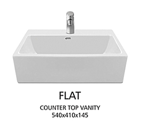 Flat (Counter Top Vanity)
