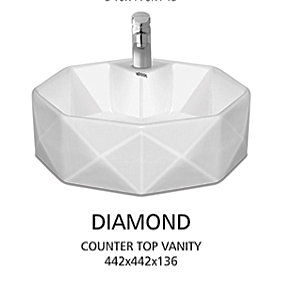Diamond (Counter Top Vanity)