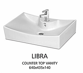 Libra (Counter Top Vanity)