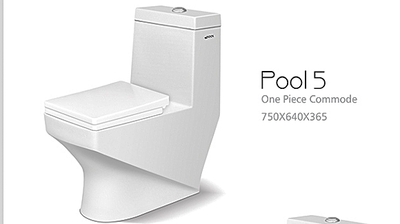 Pool 5 (One Piece Commode)