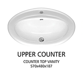 Upper Counter (Counter Top Vanity)