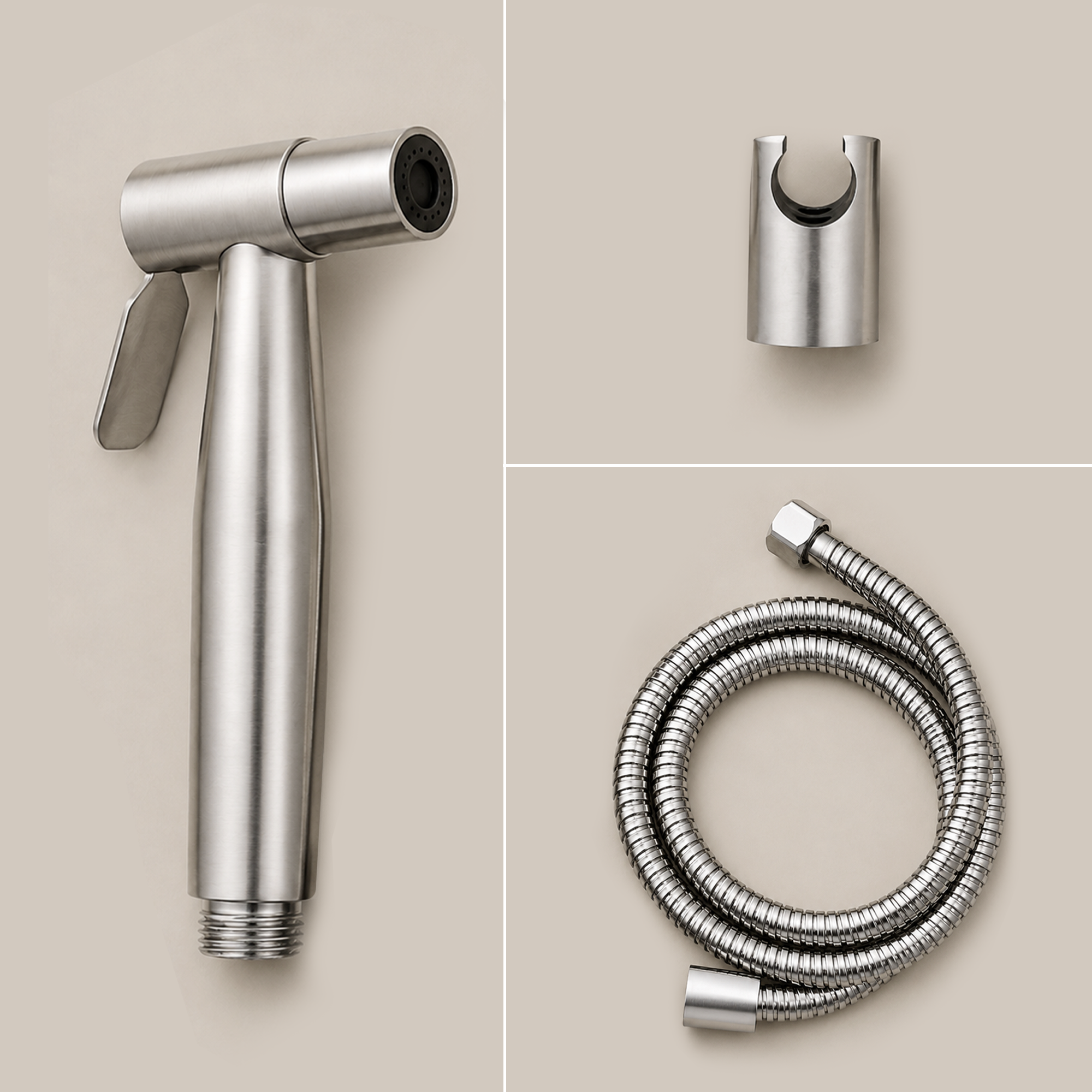 Premium Quality-Stainless Steel 304 Muslim Shower Set