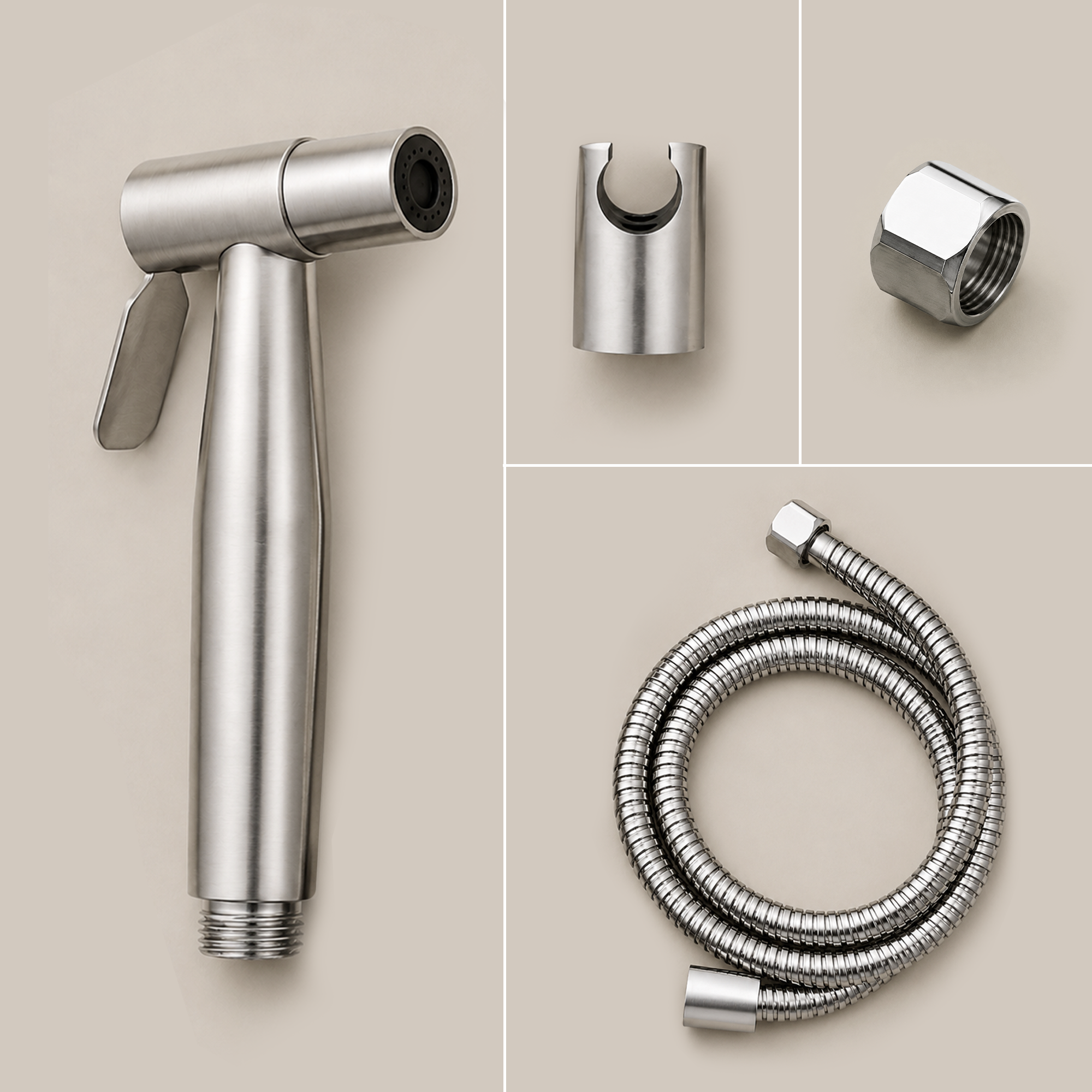 Premium Quality-Stainless Steel 304 Muslim Shower Set