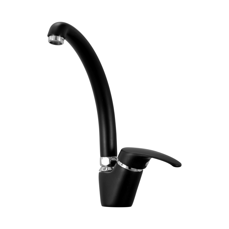 SINK BOWL MIXER GEMINI MATT BLACK image