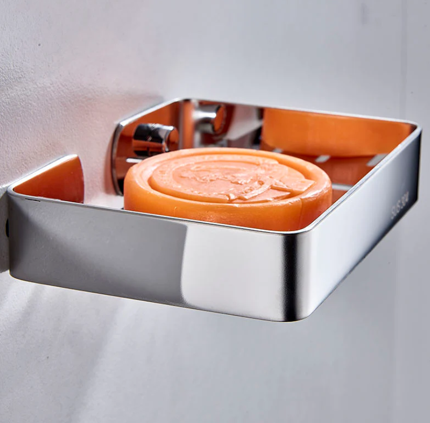 Mega Bath Combo - Muslim Shower set-overhead rain shower & stainless steel soap dish