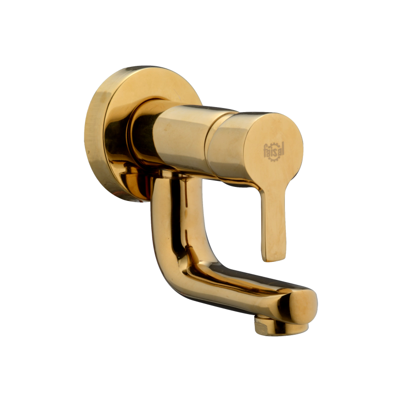 Single Lever Concealed Masjid Mixer (Hot & Cold) FULL GOLD image