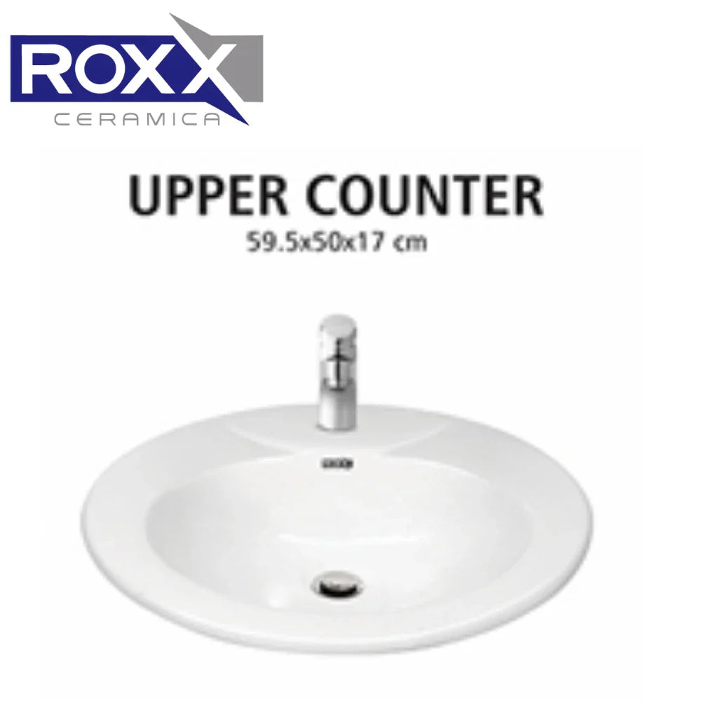 Roxx Ceramica Upper Counter Vanity | Roxx Center