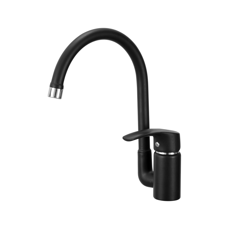 Sink bowl mixer solar matt black image